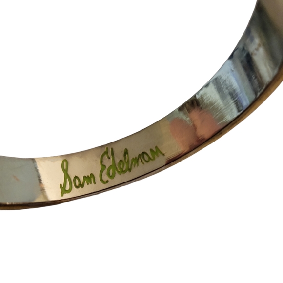 Sam Edelman Enameled Bangle Bracelets Set Of 3 - Picture 10 of 11